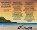 Weathered Driftwood Poem (Print)